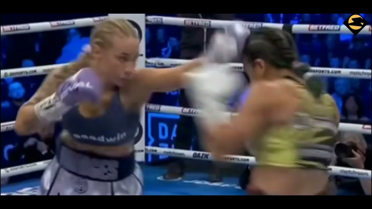 Maria Cecilia Roman vs Ebanie Bridges disrespect each other with a Brutal Punch's to the face & body