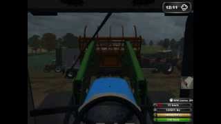 Traktor simulator 2 Vyvoz hnoje na pole