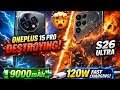 OnePlus 15 Pro is DESTROYING Samsung S26 Ultra! 🤯 9000mAh Battery & 120W Fast Charging?