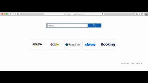 How to uninstall (remove) Searchsnow.com redirect from Mac