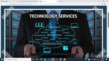 Dynamic Website Using Laravel