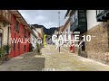 [4K] Walking Bogotá, Colombia. La Candelaria. Calle 10 peatonal. (2020).
