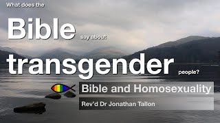 What does the Bible say about transgender people?