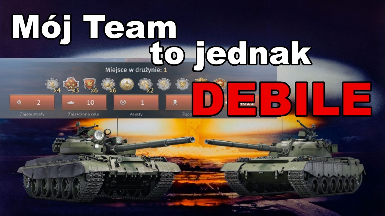 Mój team to jednak DEBILE - T-62M1 vs ZTZ88A