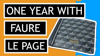 Faure Le Page Wallet, One Year of Wear and Tear, Follow up video! screenshot 3