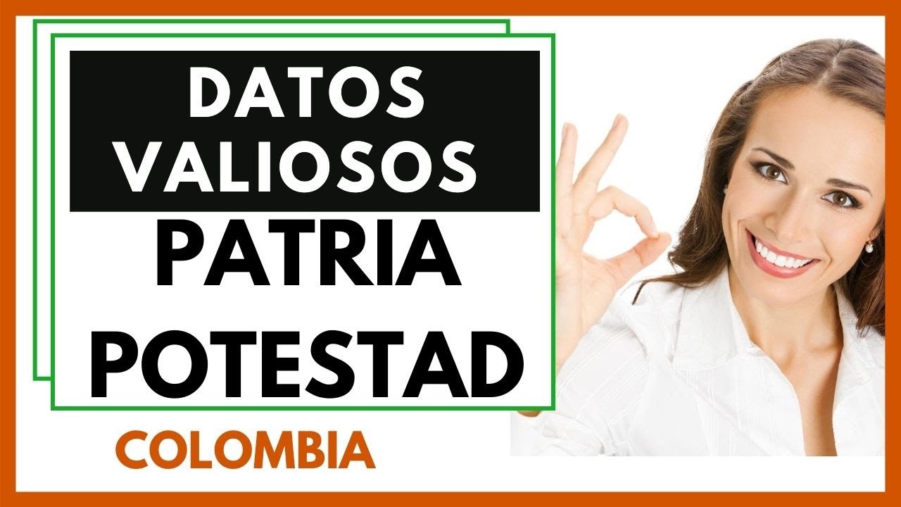 ▷ Todo sobre la Patria Potestad en Colombia. ✓ Tips Legales.