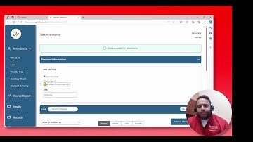 Qwickly in Canvas, attendance and contact, done in seconds  - Qwickly Tour 2024 ver2