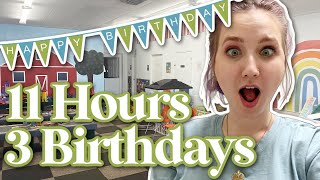 11 Hour Work Day at Grandma's Playroom! | DITL