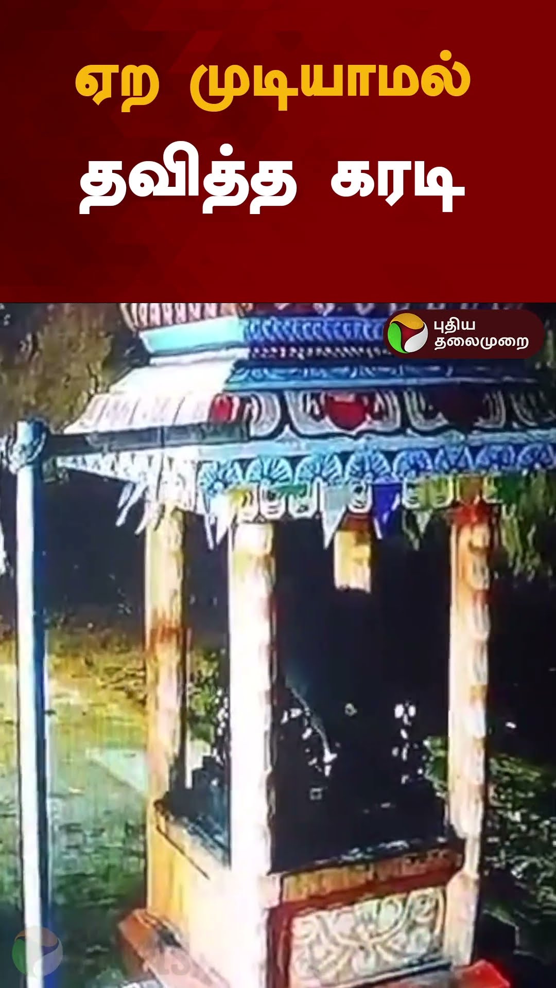 ஏற முடியாமல் தவித்த கரடி | #shorts | #bear | #ooty
