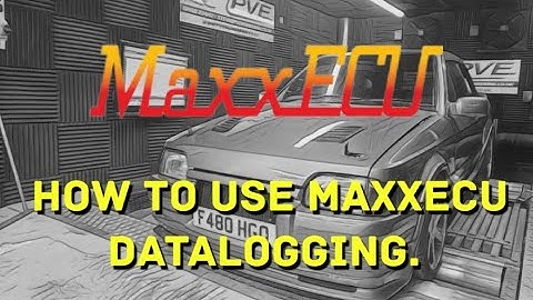 How to use the Datalogging features of MaxxECU