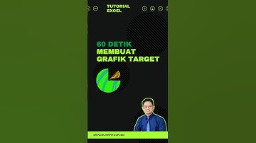 60 Detik! Membuat Target Chart #excel #tutorial #excelindonesia #exceltips #microsoft #education