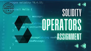 solidity Assignment Operator #Web3