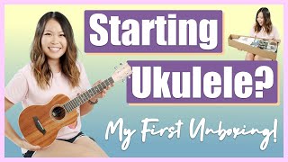 2021 Music Goals - Starting the Ukulele!  [Bondi Ukuleles Starter Kit UNBOXING & First Impressions]