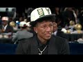 MarJon Beauchamp fights tears after No. 24 selection to Milwaukee Bucks | 2022 NBA Draft