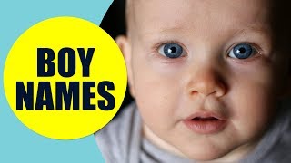 Boy Names in English - Most Popular Male Names for Baby Boys