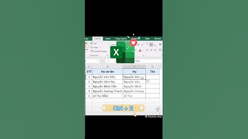 Cách tách riêng họ và tên trong Excel không cần dùng hàm