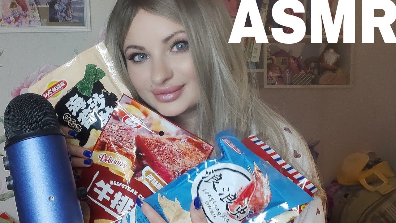 ASMR /EATING/АЗИАТСКИЕ ЧИПСЫ