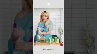 Sabrina RECREATING this Viral vodka meme