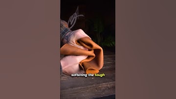 Leather Bating process EXPLAINED 😱 #shorts