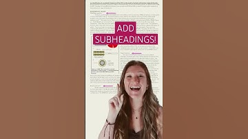 MSCA 2023: Why you need SUBHEADINGS in your fellowship applications! #marieskłodowska #msca