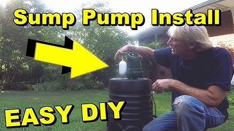 Crawl Space, Sump Pump, How to for Homeowners, How remove water from your foundation