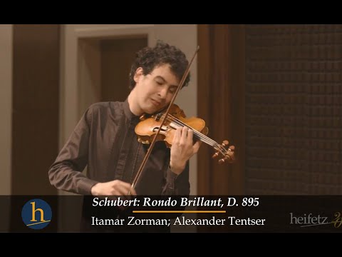 Heifetz 2016: Itamar Zorman | Schubert: Rondo Brillant, D. 895