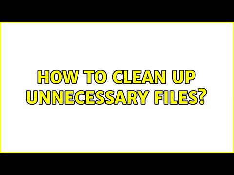 Unix & Linux: How to clean up unnecessary files? (7 Solutions!!) hqdefault