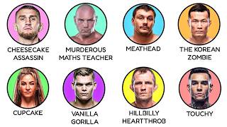 Every Hilarious UFC Nickname Explained (The Stories Behind Them)