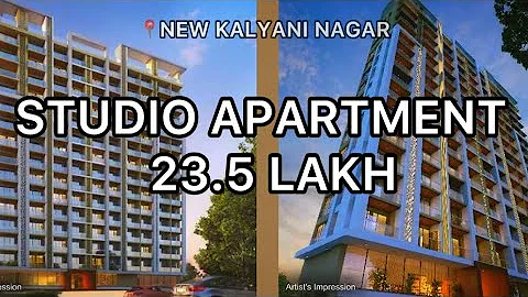 STUDIO APARTMENT | KALYANI NAGAR | 23.5 LAKH | PUNE | NEAR AIRPORT