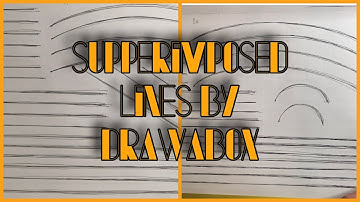 DRAWABOX LESSON 1  EXERCISE 1 SUPPERIMPOSED LINES | HARDER THAN YOU THINK
