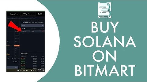 How to Buy Solana In Bitmart | Purchase Solana in Bitmart