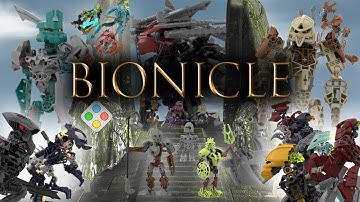 #Bionicle stud.io MOC showcase