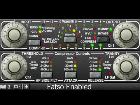 Using the UAD Fatso Powered Plug-In