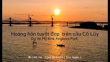 Tuyệt tác cầu Cổ Lũy bên sông Trà Khúc- Nâng cao sức hút dự án Mỹ Khê Angkora Park!!