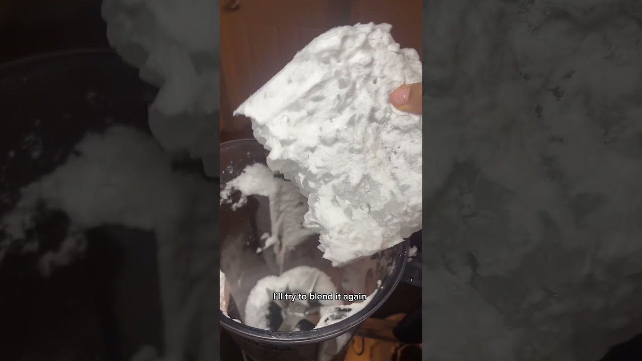 I Left My Sonic Ice In The Freezer For 3 Days Iceeatingasmr