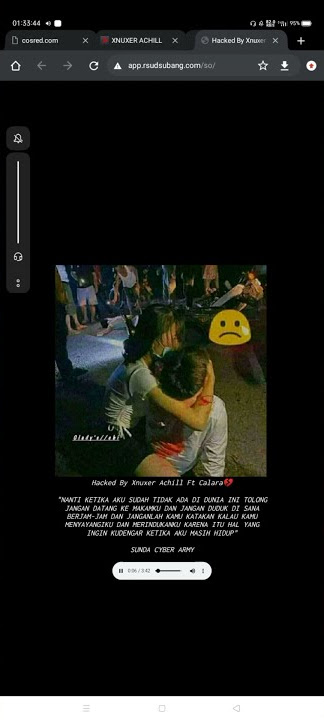 Story'Wa Hacker Sad 💔 || By Xnuxer Achill
