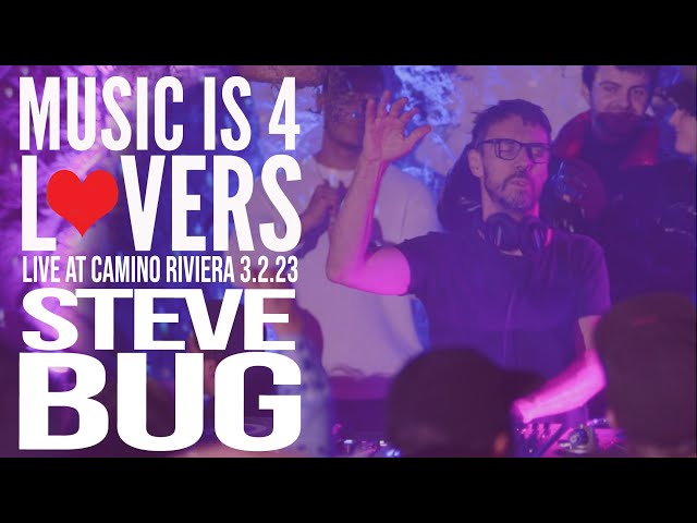 Steve Bug Live at Music is 4 Lovers [2023-03-02 @ Camino Riviera, San Diego] [MI4L.com] class=