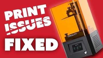 Creality LD-002R Resin Printer | PRINTING ISSUES FIXED