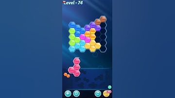 BLOCK! Hexa Puzzle! Hero Level 74 (Premium) - Lösung Solution Walkthrough