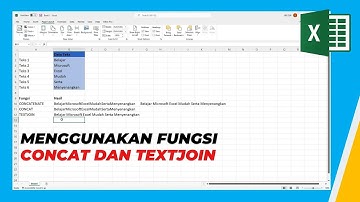Menggunakan Fungsi CONCAT dan TEXTJOIN di Excel,menggabungkan text
