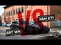 Сравниваем BMW X6M E71 против Jeep Grand Cherokee SRT