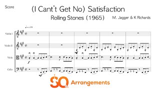 (I Can't Get No) Satisfaction (The Rolling Stones) - String Quartet Arrangements