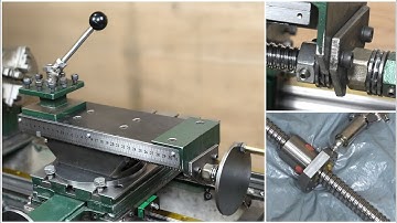 DIY Lathe Modification: Linear Nut on Sport Cross Slide for Increased Precision!