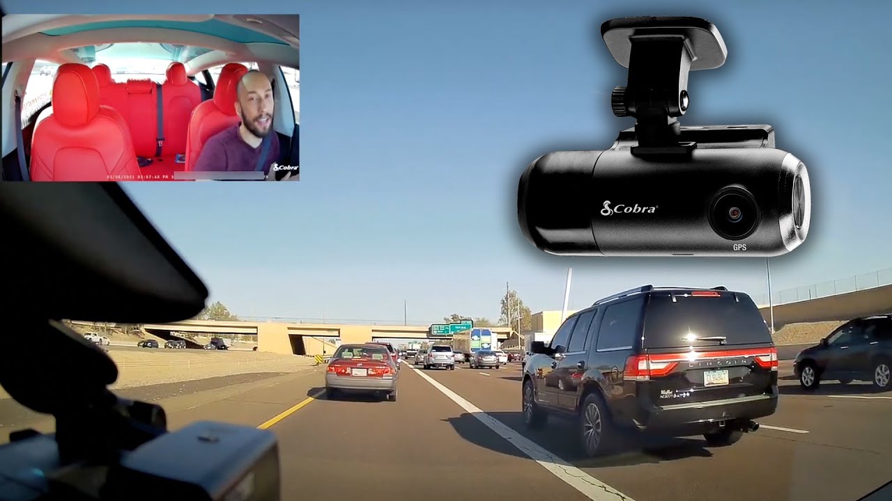 Cobra SC 201 Dual-View Smart Dash Cam