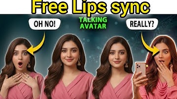100% Free AI LipSync for Talking Avatar | Perfect for Faceless YouTube Automation #sehar 
