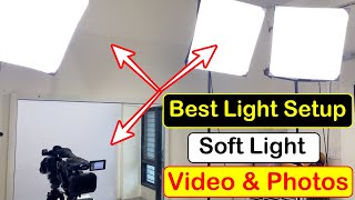 Best & Professional Studio Lights for YouTube Videos | Softbox Lighting For Videos | Video Lighting