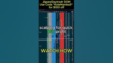 +$60 -- How I Use The DOM For Fast Scalps #trading #livetrading#futurestrading #futures