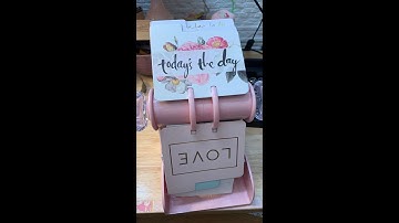 Unboxing the pink Heidi Swapp #memorydex spinner | #shorts