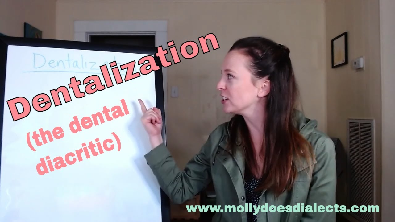 Dental diacritic IPA and IPAs YouTube