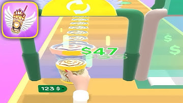 Coffee Stack All Levels Mobile Walkthrough iOS,Android Gameplay New Update Game Max Level #46